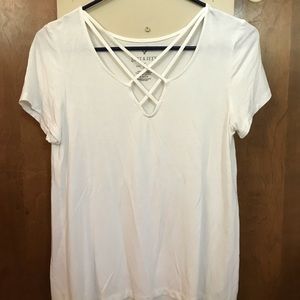 White American Eagle Top